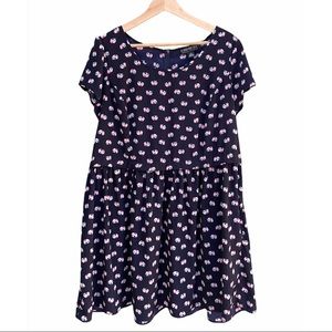 🐘Forever 21 Casual Elephant Print Dress🐘